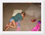 DSC03238 * Another long and fun day. Sara fell asleep around 8 o'clock in the family room. * 2592 x 1944 * (2.17MB)